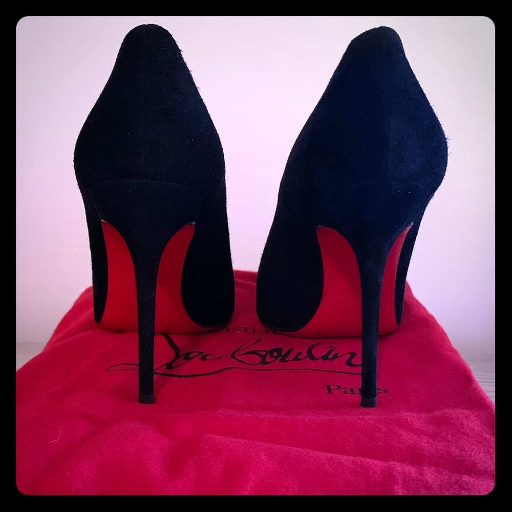 Christian Louboutin black heels